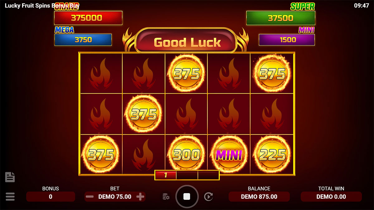  Lucky Fruit Spins Bonus Buy